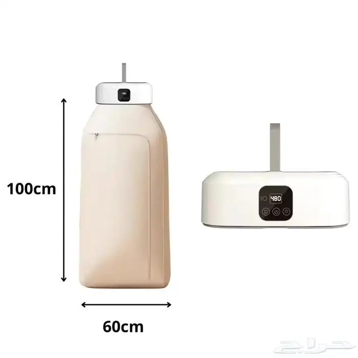 مجفف ملابس كهربائي بحجم صغير بريموت - DENX DX2571 3