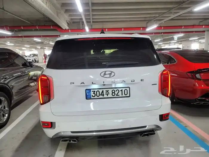 باليسيد ديزل كاليجرافي موديل 2021 دبل 7 ركاب داخلي اوف وايت 9