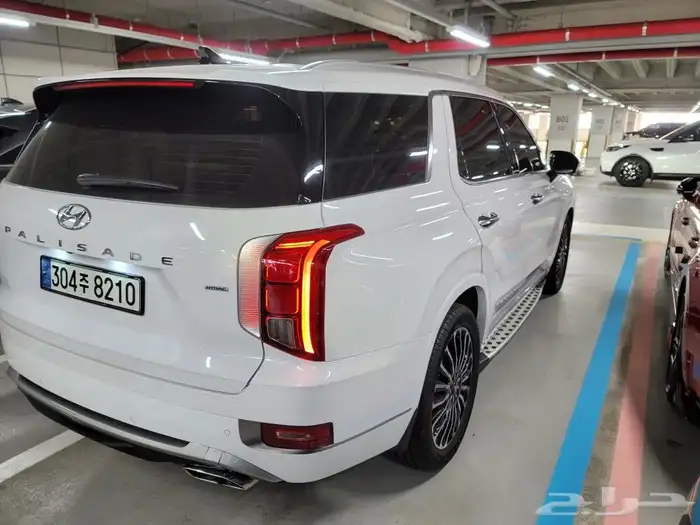 باليسيد ديزل كاليجرافي موديل 2021 دبل 7 ركاب داخلي اوف وايت 3