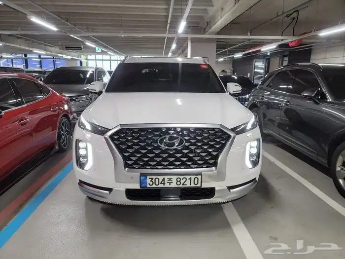 باليسيد ديزل كاليجرافي موديل 2021 دبل 7 ركاب داخلي اوف وايت 0