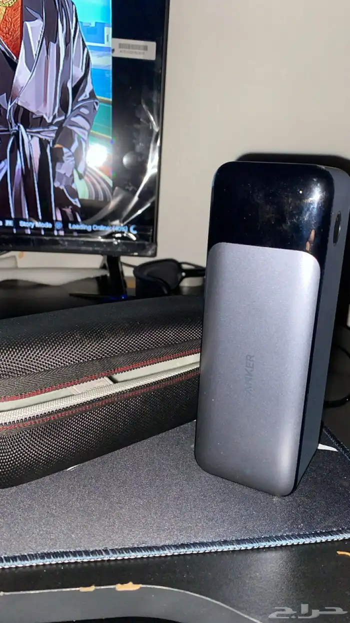 باور بانك مستعمل نظيف اخو الجديد معا شنطتو 0