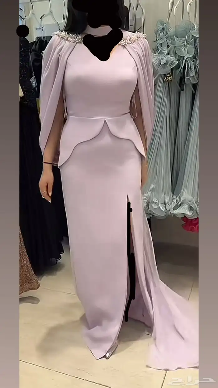 فستان سهرة راقي 0