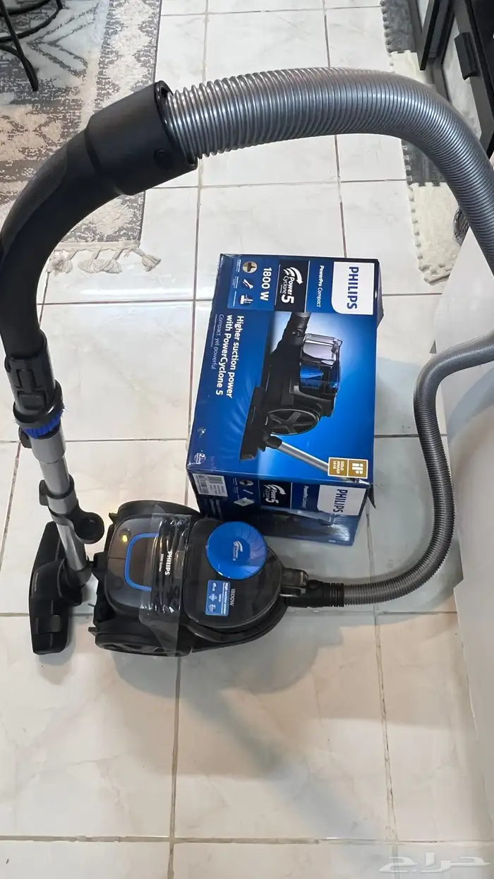 للبيع مكنسة فيلبس كهربائية بدون كيس 1