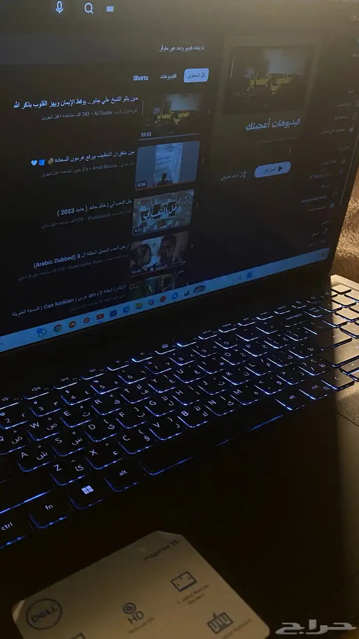 لابتوب   مده الاستخدام اسبوعين عندي الفاتوره وعندي الضمان 3