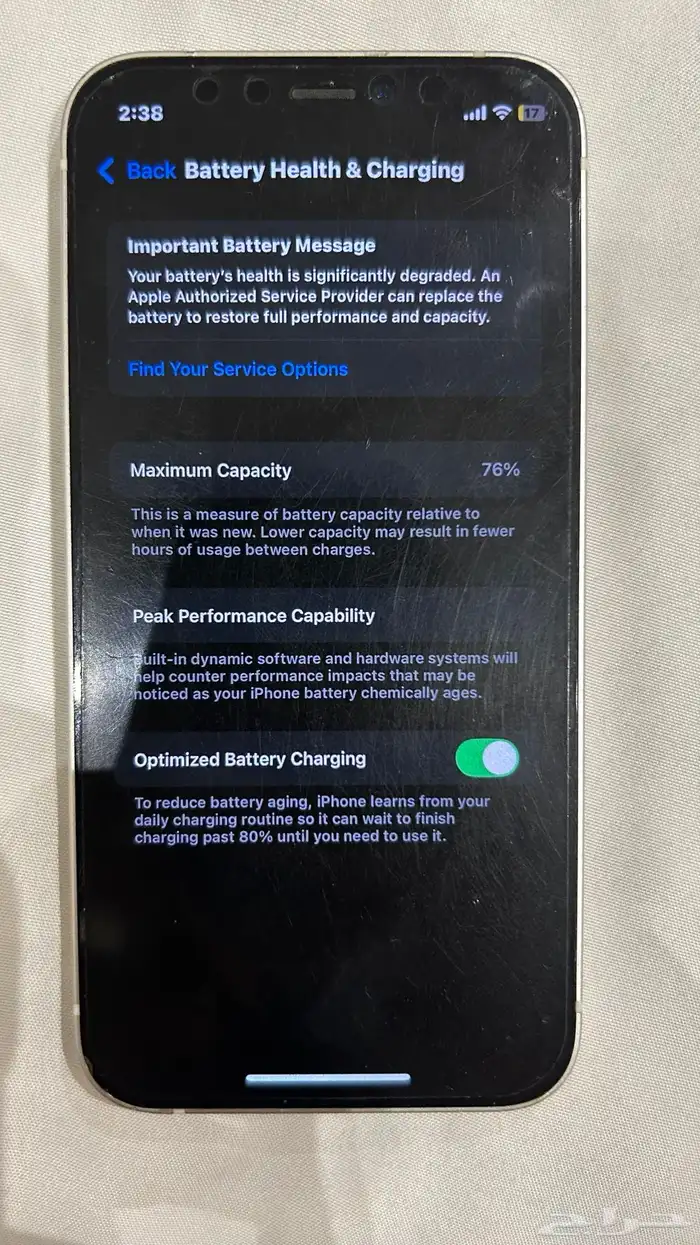 ايفون 12 ميني نظيف 4