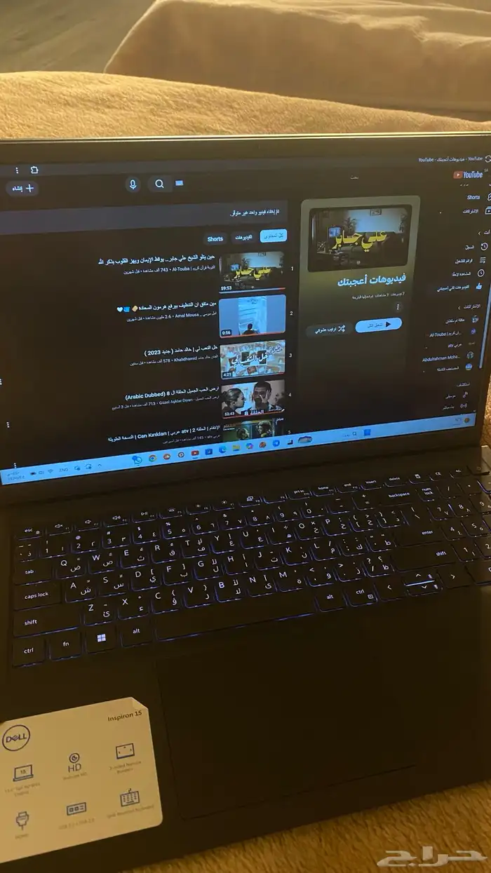 لابتوب   مده الاستخدام اسبوعين عندي الفاتوره وعندي الضمان 1