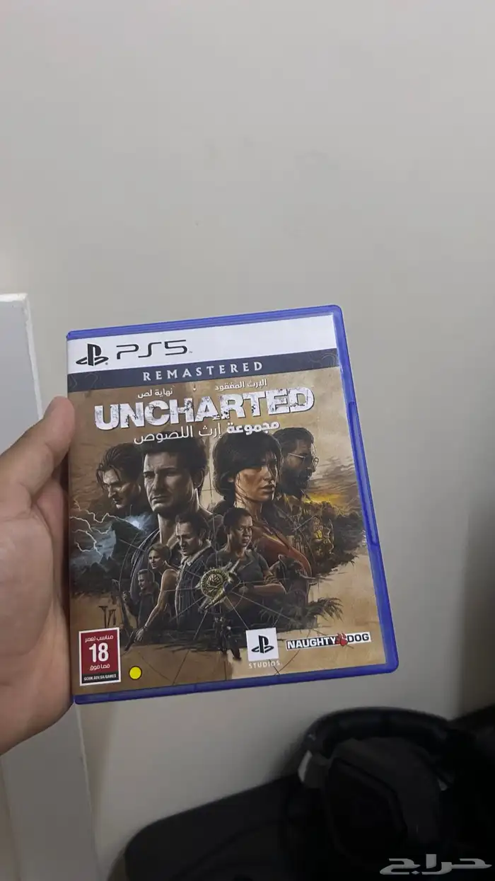 للبيع  شريط أنشارتد سوني 5 نظيف خالي من الخدوش 60 ريال 0