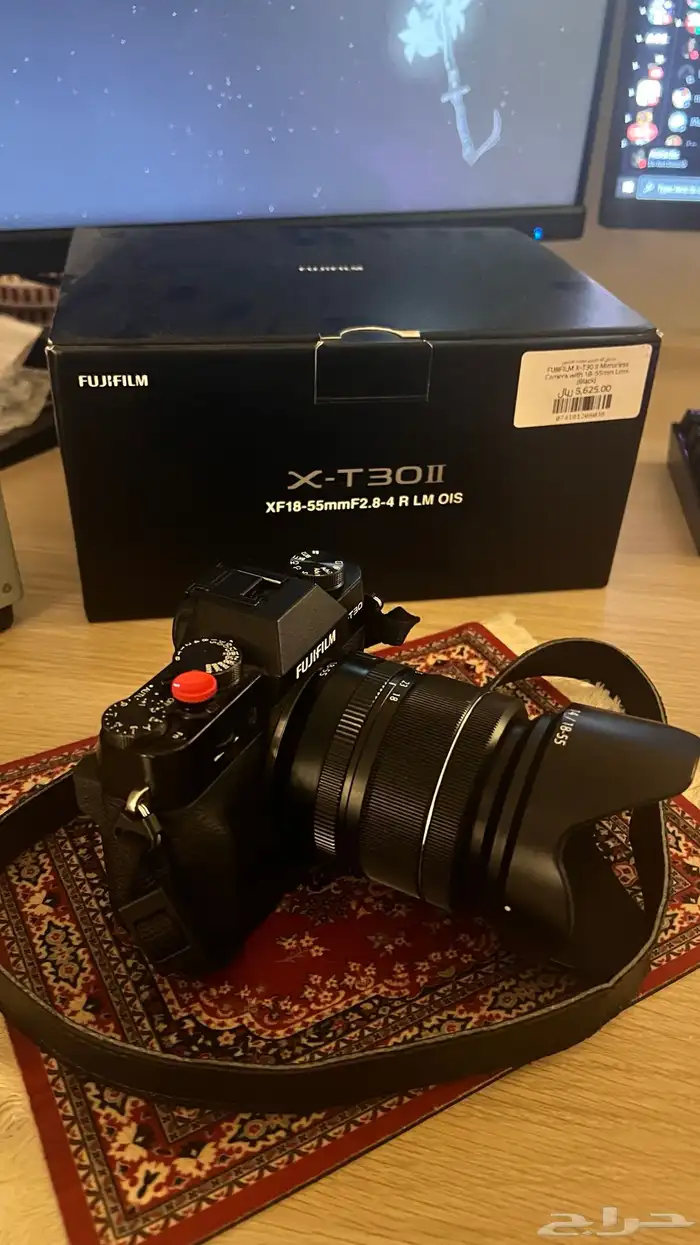 كاميرا فوجي مع عدستين جديدة ونظيفة   XT-30 II 0