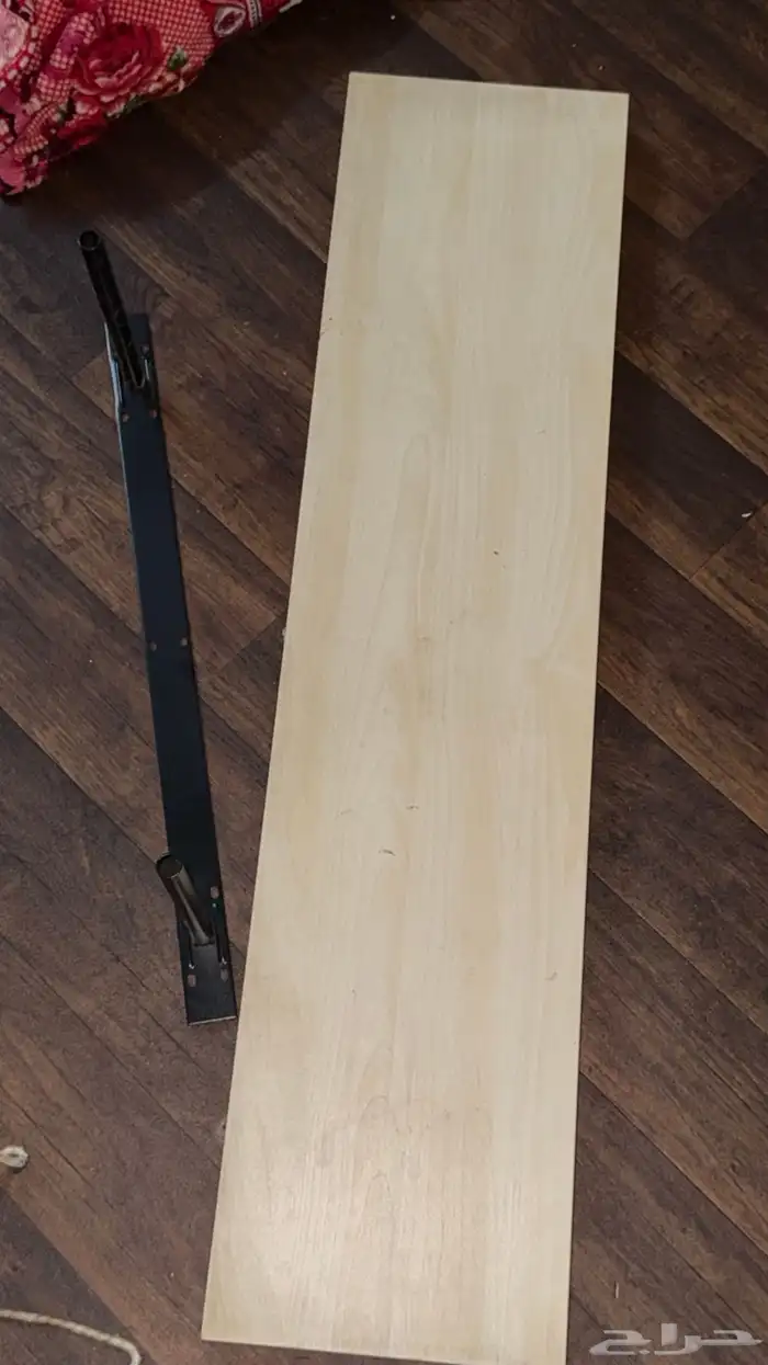 رف خشبي كبير من ايكيا 0