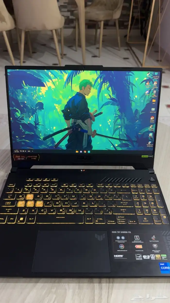 لابتوب قيمنق TUF 8