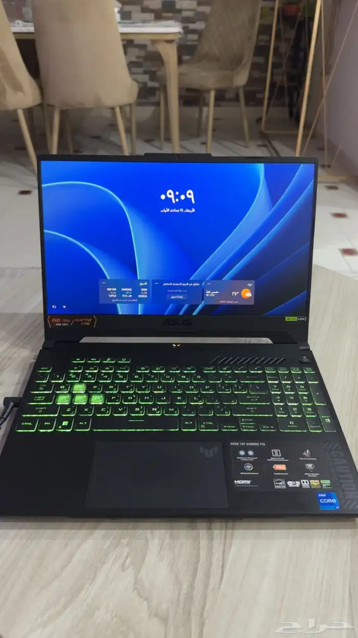 لابتوب قيمنق TUF 7