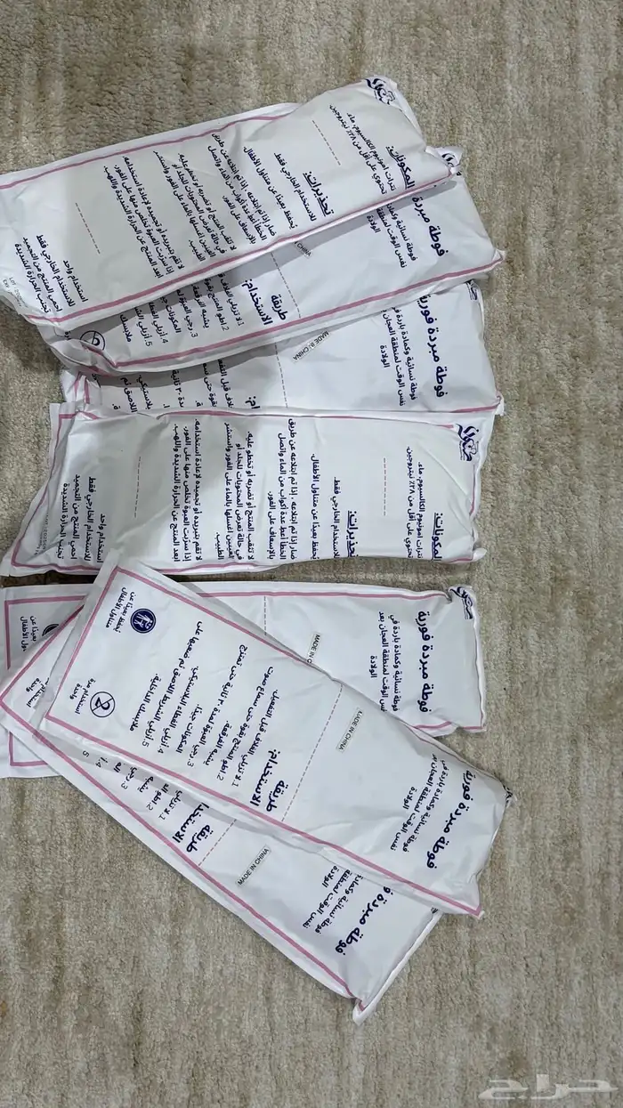 فوط صحية مبردة 0