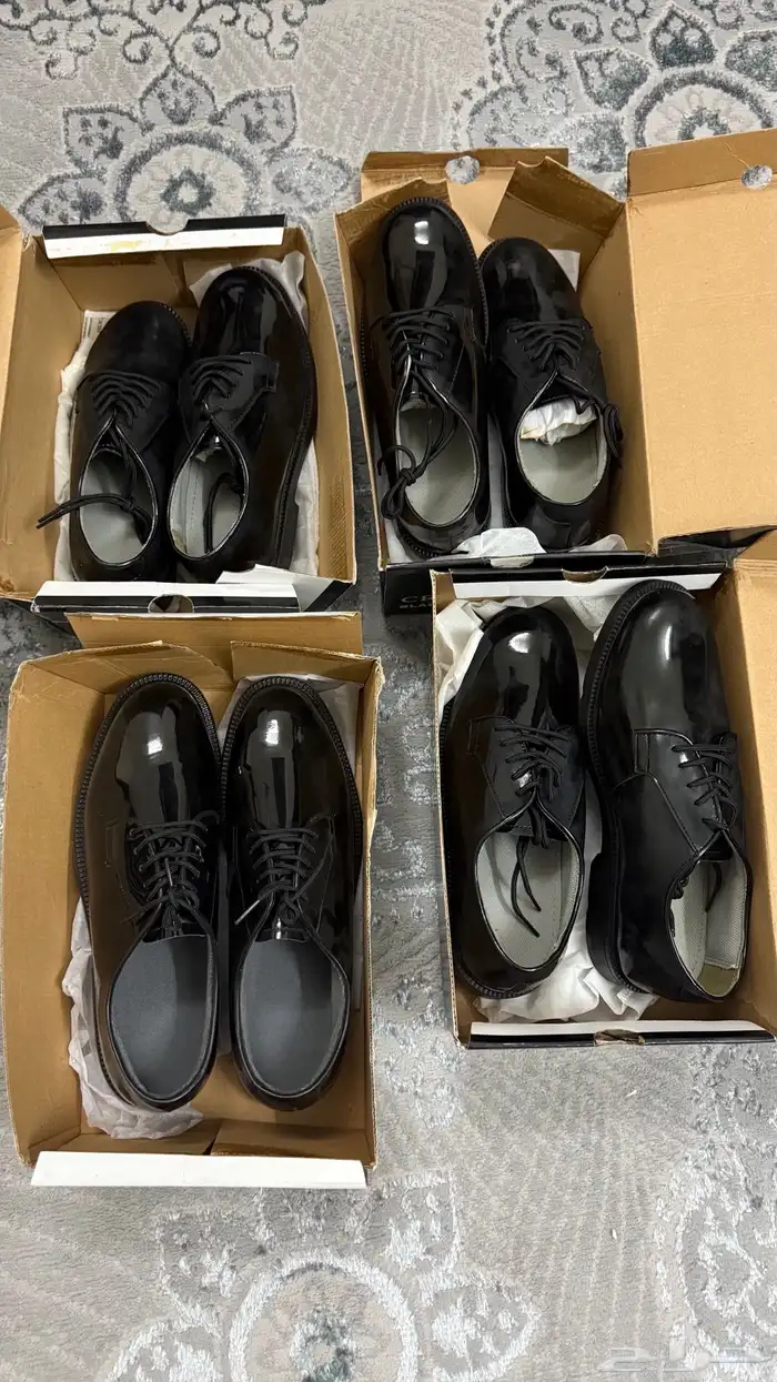 جزم عسكرية جديده بكرتونها بمقاسات مختلفه للرجال 0