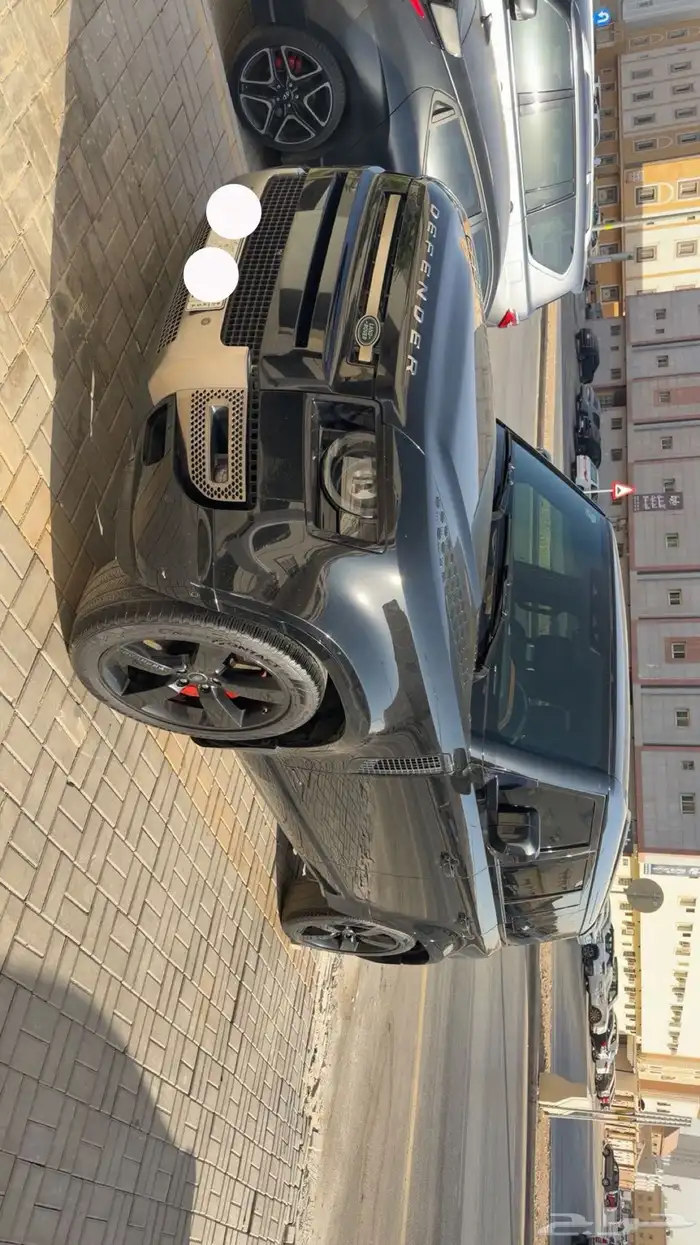 ديفندر X 2021اسود (يوجد به عطل ) 2