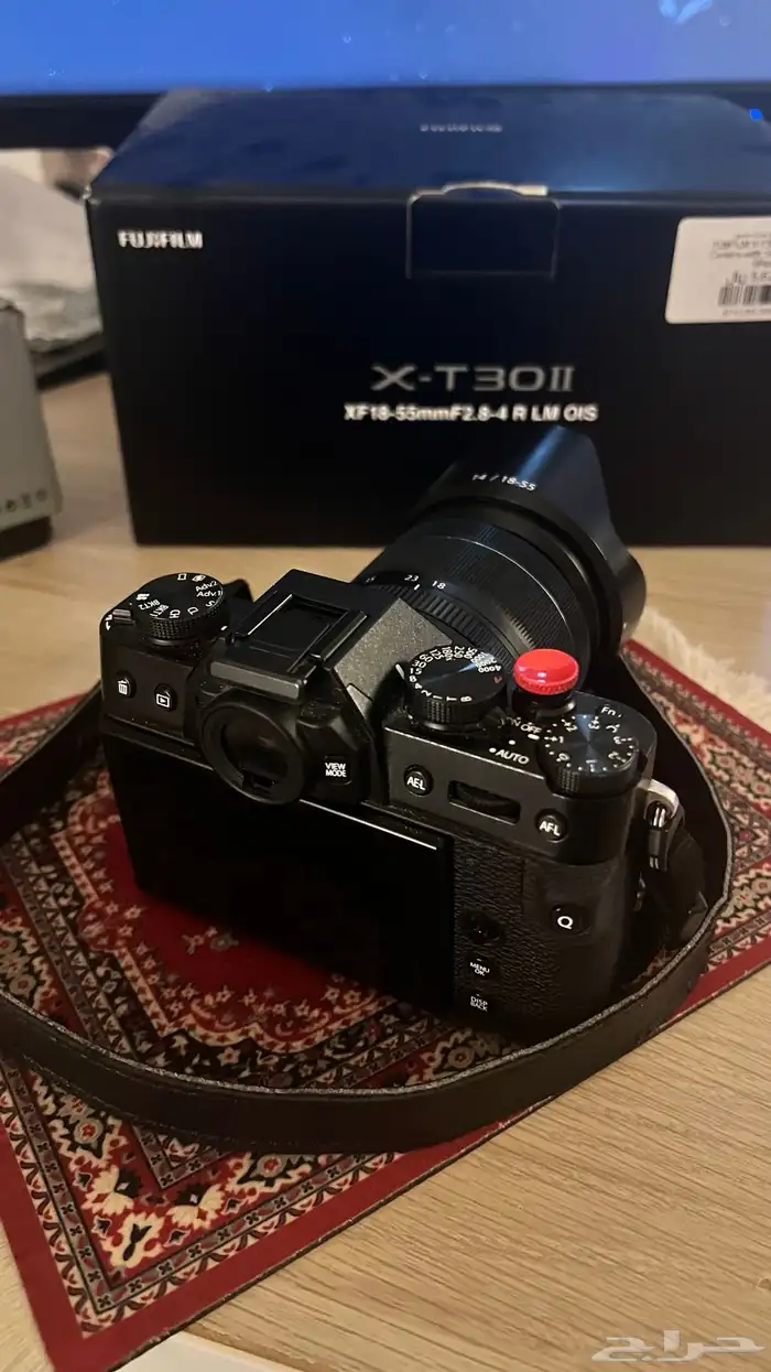 كاميرا فوجي مع عدستين جديدة ونظيفة   XT-30 II 1