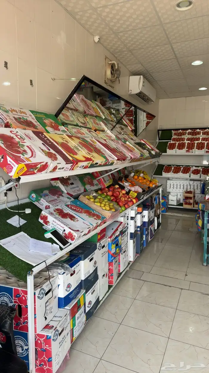 للبيع محل خضار وفواكه في جوف بني هاجر 1