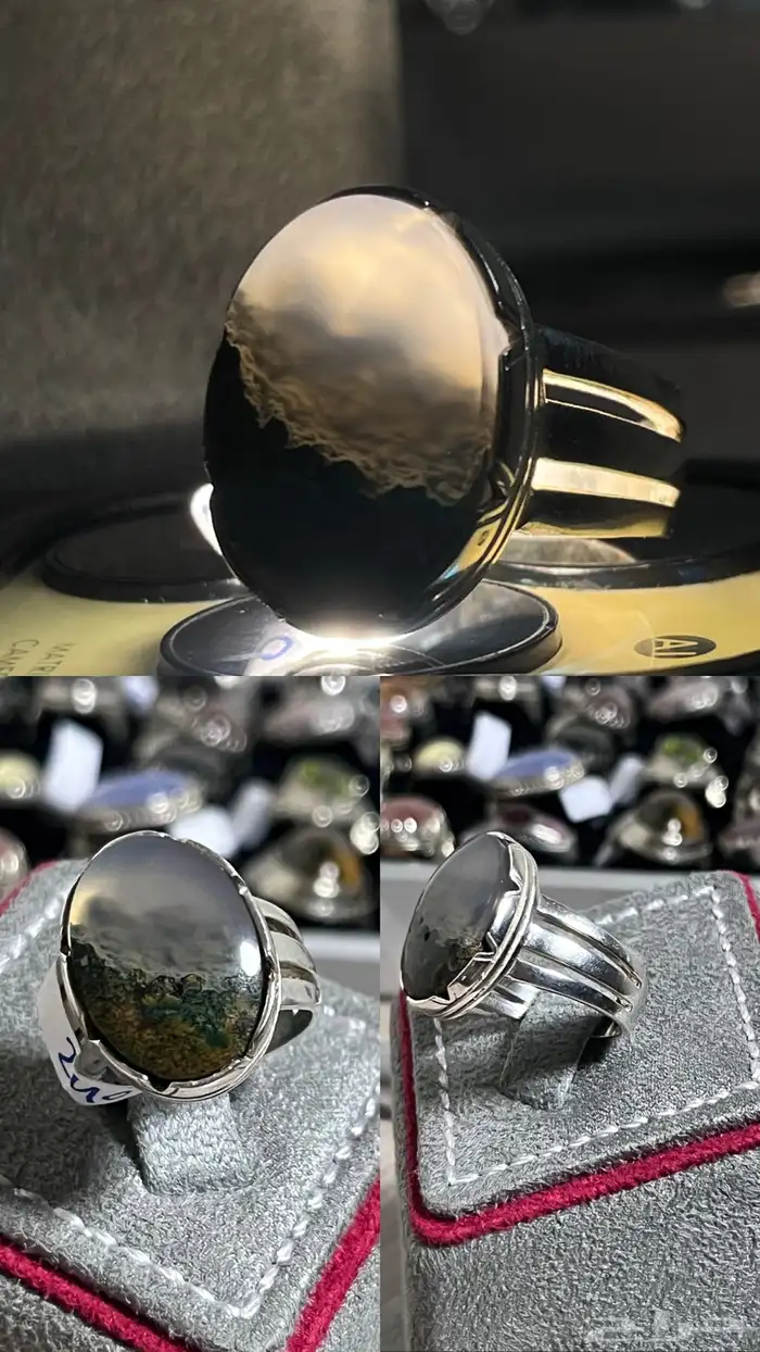 للبيع محبس عقيق جميل جدا 0