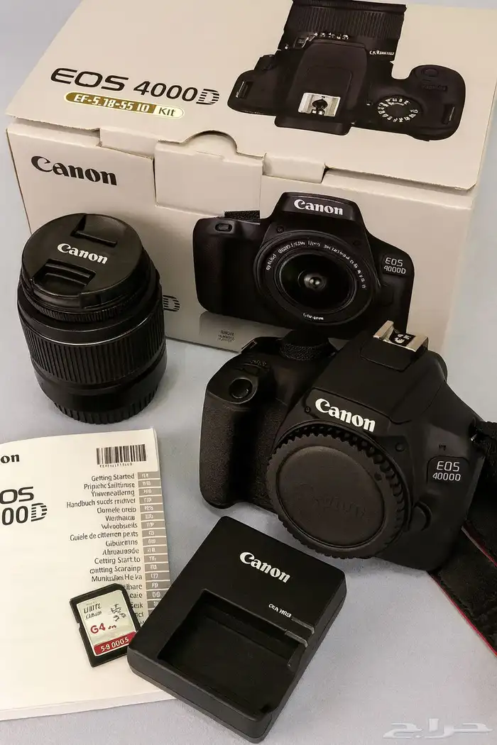 للبيع كاميرة كانون 4000d 0