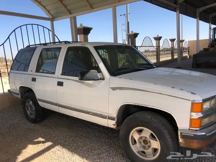 للبيع تشليح تاهو 1999 دبل مسقط 1