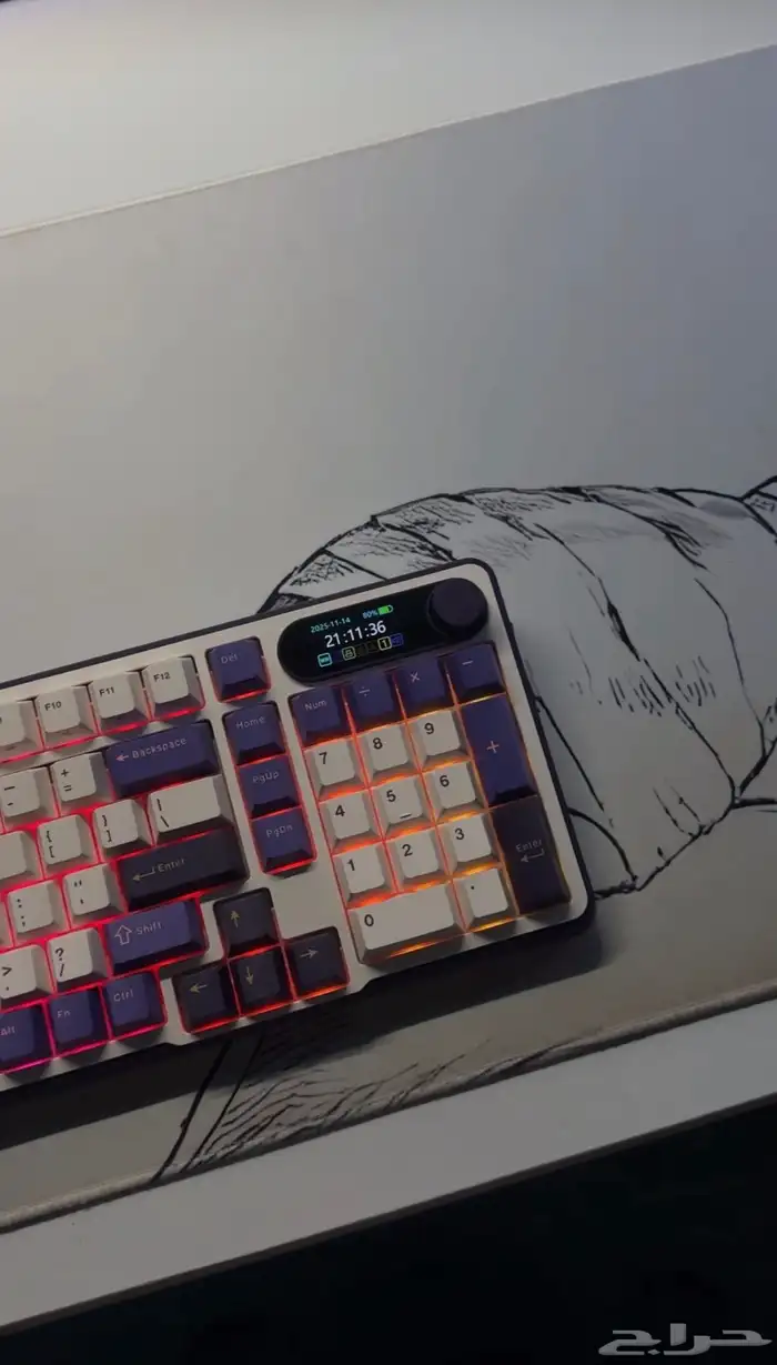 كيبورد RK- S98 keyboard 2