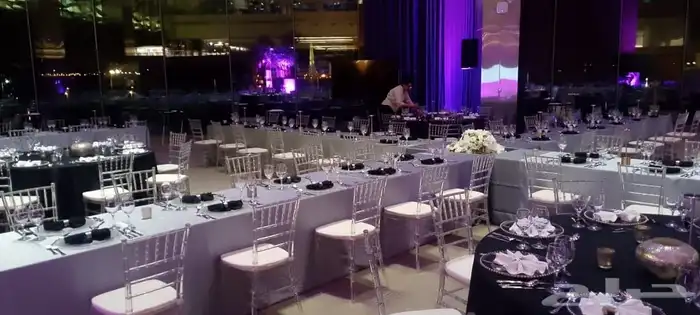 كراسي طاولات ايجار 1