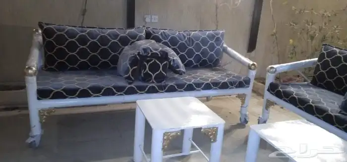 كراسي حديد جلسات خارجيه مراكيز شعبيه كويتيه 4