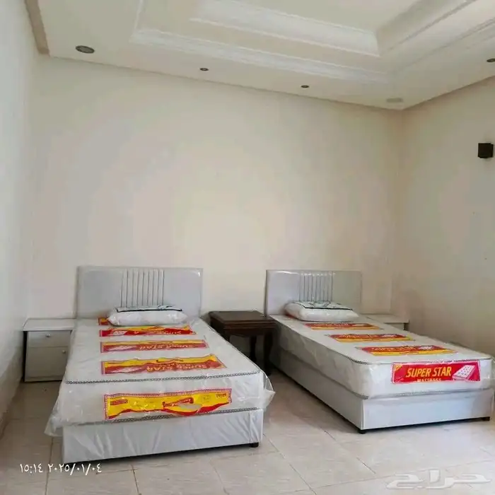 2سرير نفر ونص 2مرتبة 2مخده 2شرشف 8قطع مع خصم خاص 5