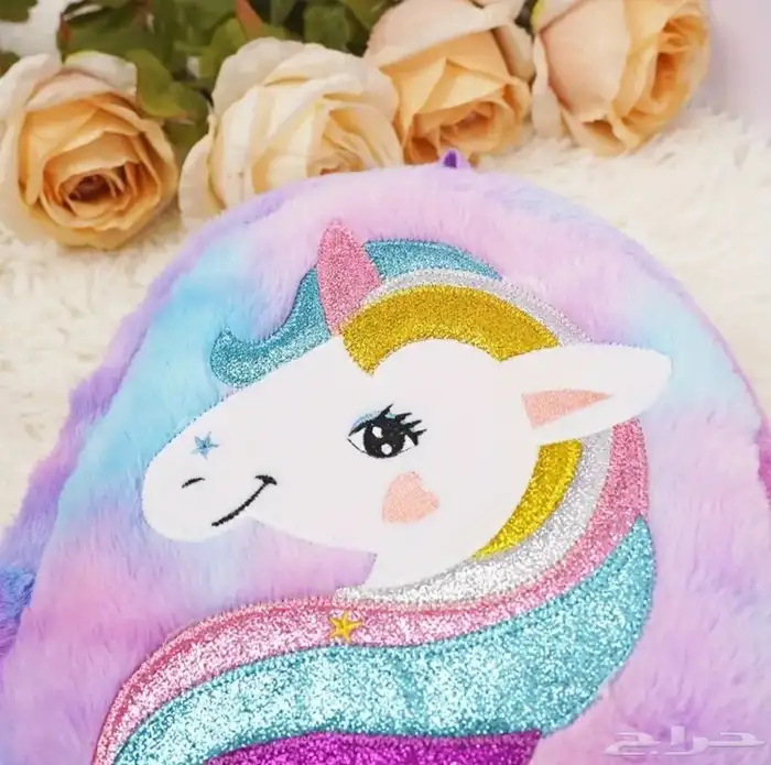 شنطة اطفال يوني كورن علي الظهر 1