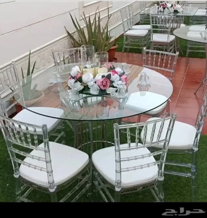 تأجير كراسى وطاولات خدمه وجميع لوازم الأفراح والحفلات 47