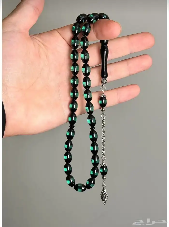 سبحة من مسحوق العنبر 1