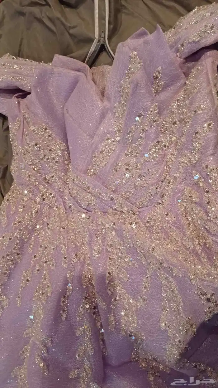 فستان ملكة بنفسجي 8