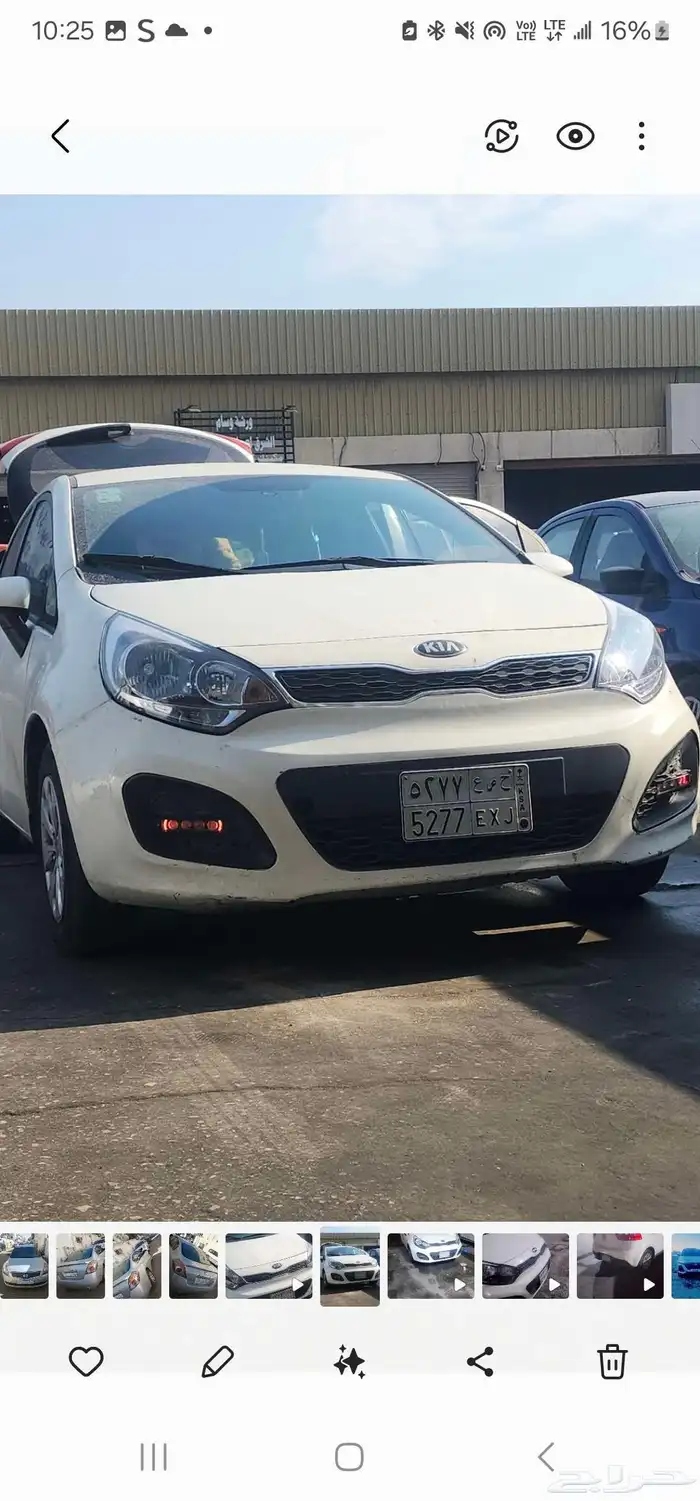 kia rio Hatch back 1