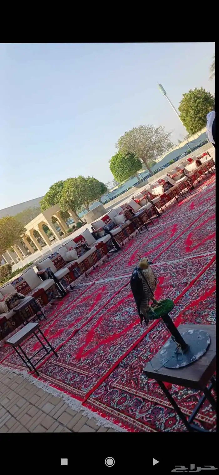 تاجيل كراسي طاولات خيم قهوجيين وصبابين تنضيم حفلات 7