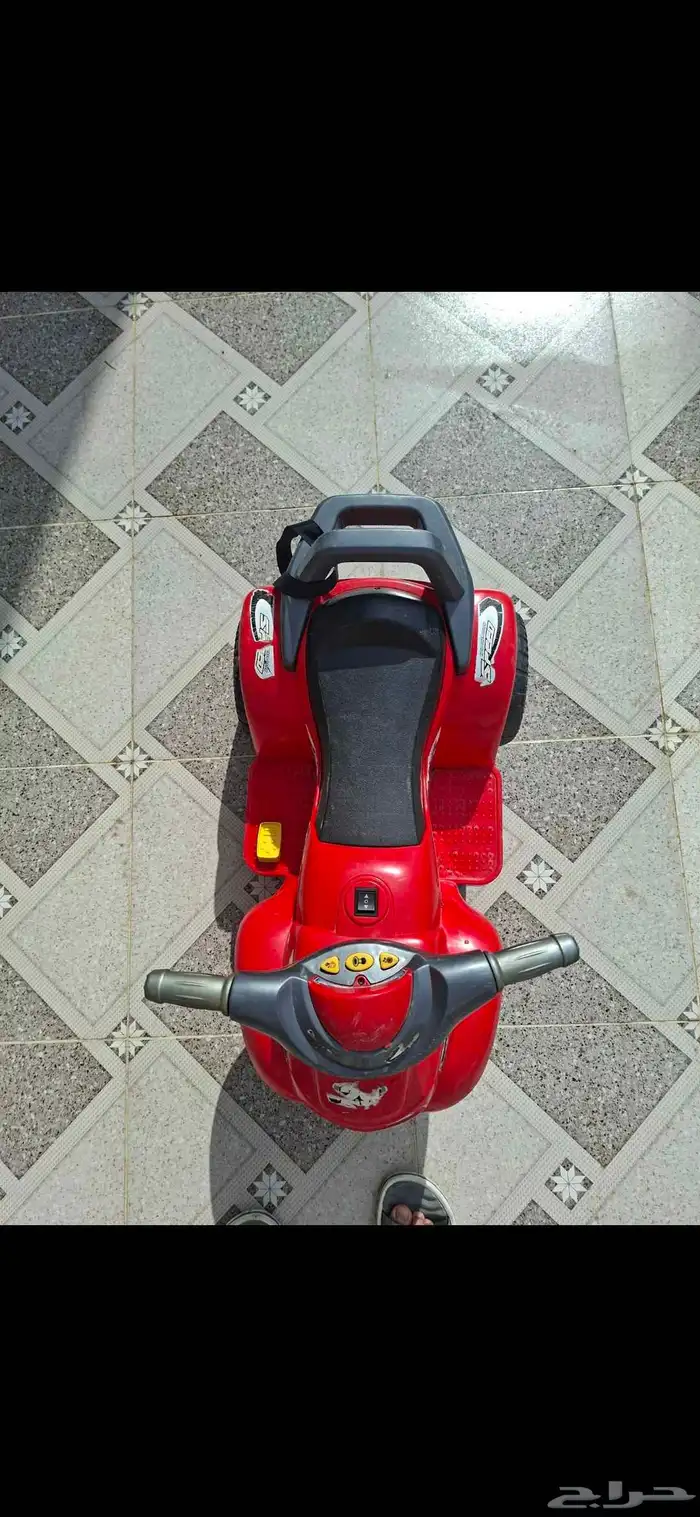 سيكل اطفال وسيارة كهربائيه اطفال سعر الاثنين (( 150 )) 3
