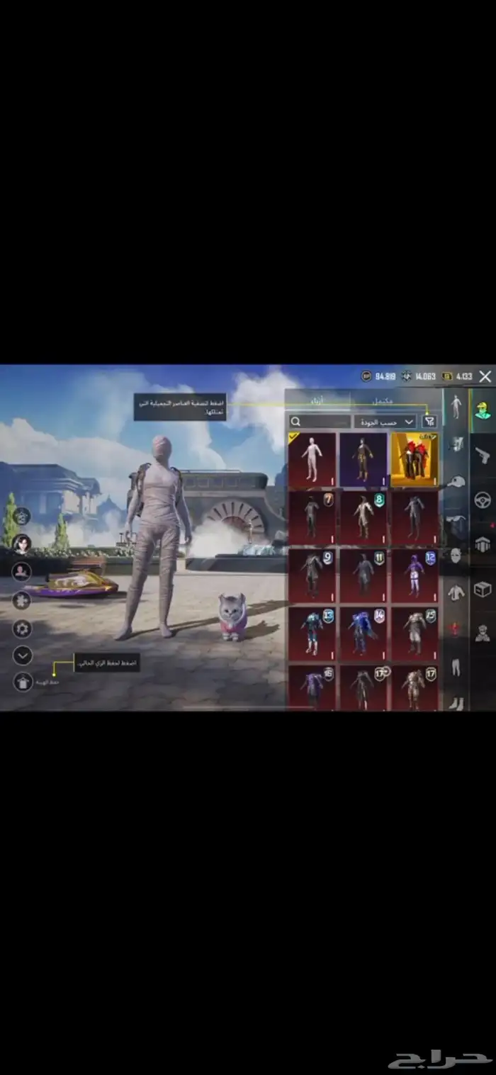 حساب ببجي للبيع 1