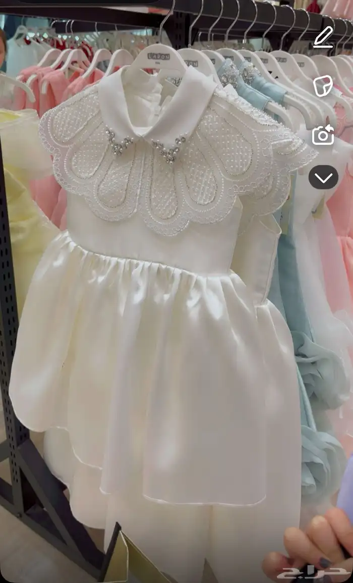 فستان ابيض 0