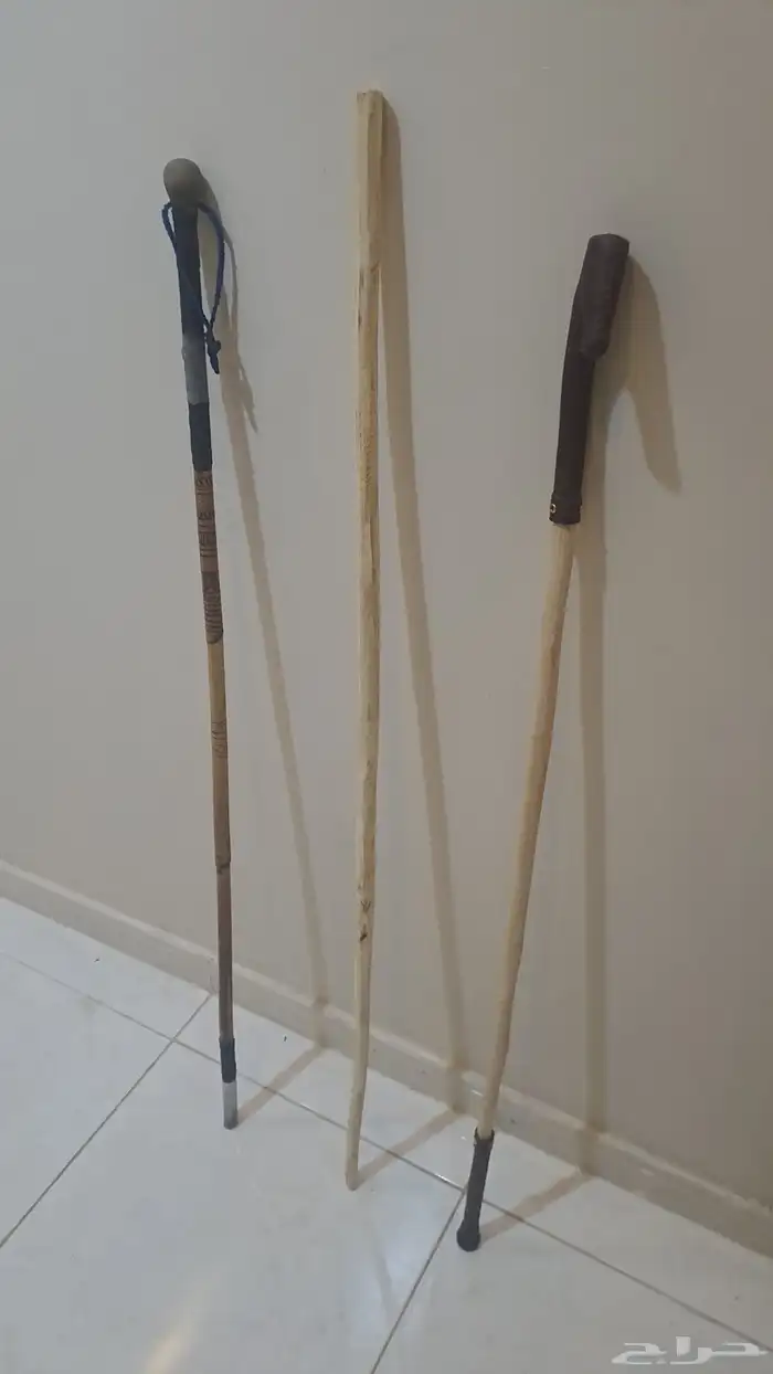 للبيع 3 عصي عتم وخيزران 2