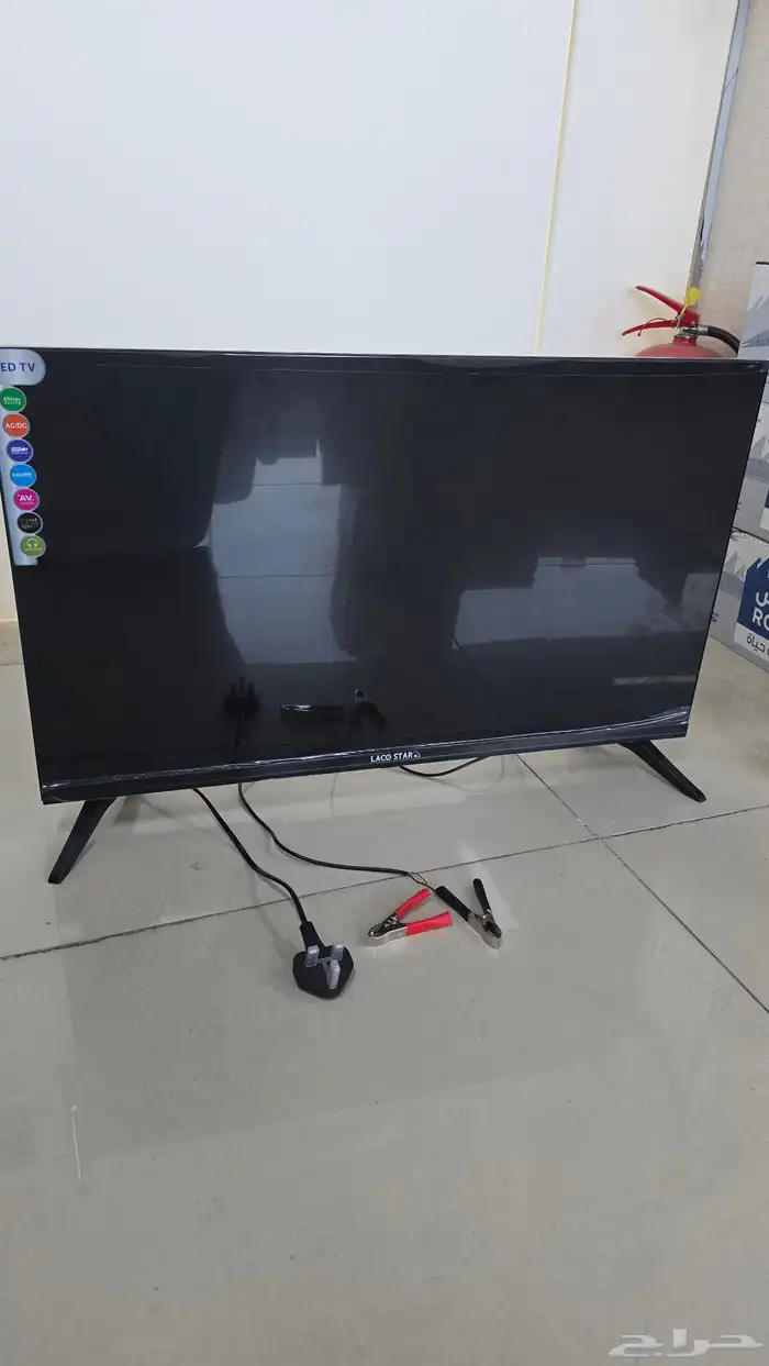 تلفزيون يعمل على البطارية 12فولت مباشرة للبر والبحر والكرفان 0