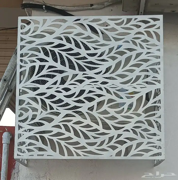 شبك حديد مكيف خارجية 0