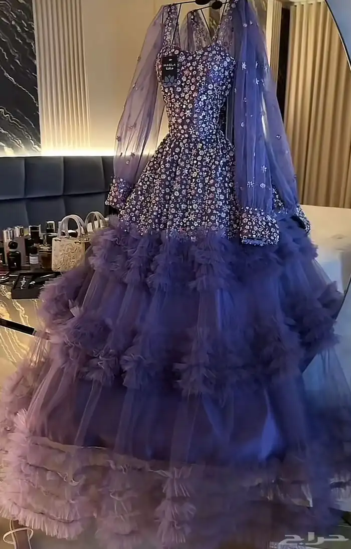 فساتين شبه جديدة الخوات العروس استخدام ثلاث ساعات 4