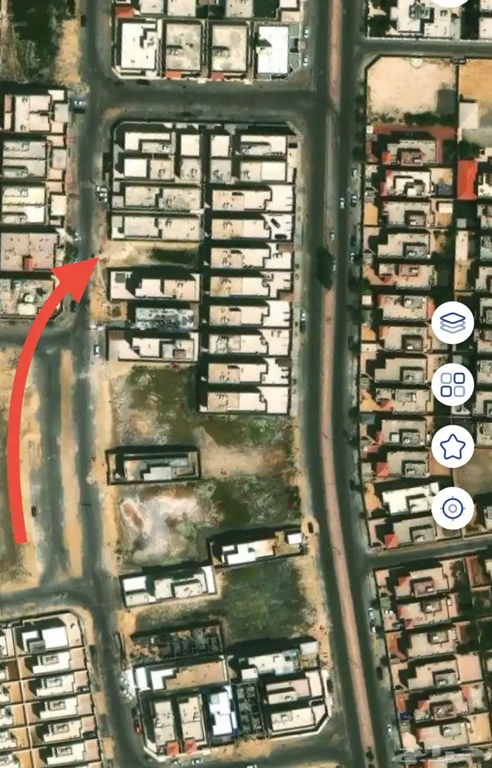 نص ارض مساحة 520 مخطط الاصداف بسعر مميز 1