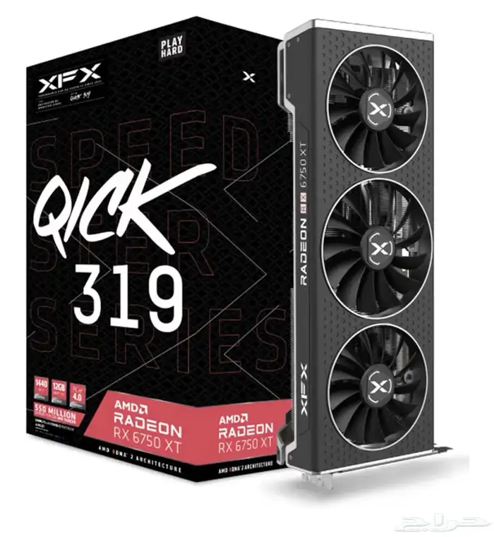 كرت شاشة RX6750 XT 12GB 0