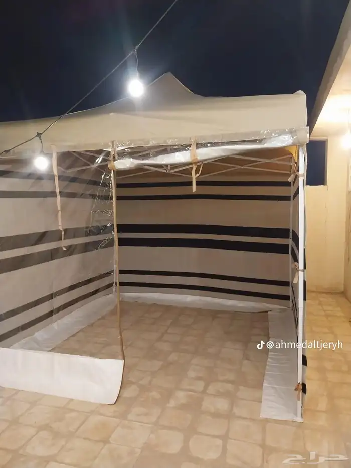 خيمه هرميه جمعي المقاسات موجوده وخيام فك وتيكيب سهل متنقاله 4