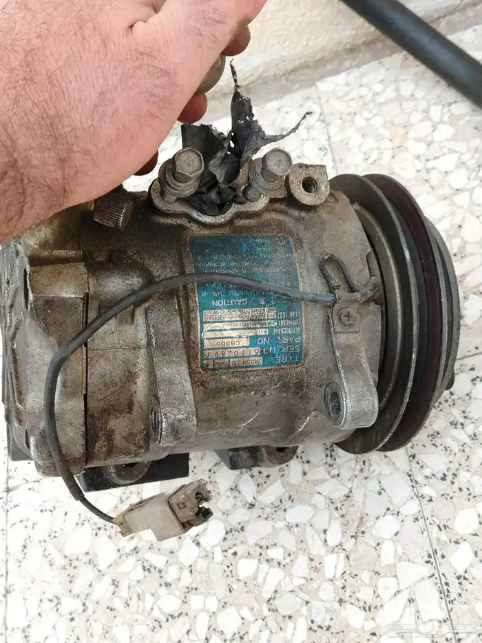 كربريتر سيدريك نيسان وكمبروسر وطبلون وقطع اخري 6