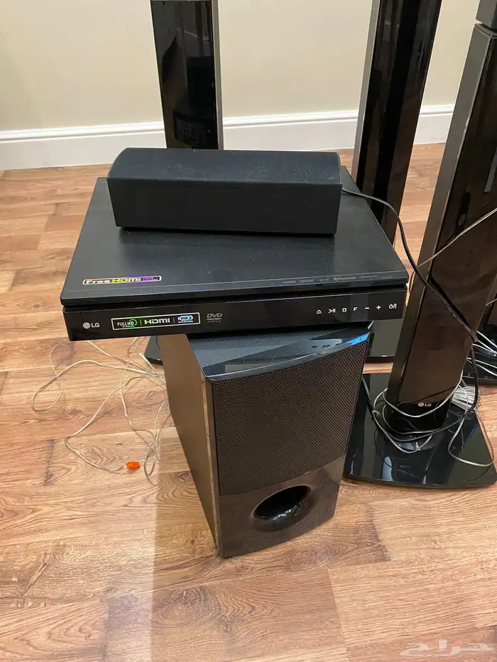 مسرح منزلي   سماعات lg   مشغل Dvd 1
