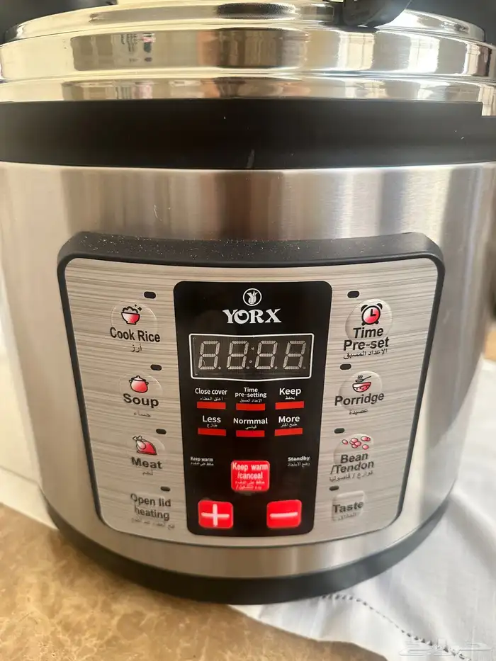 قدر ضغط كهربائي YORX شبه جديد - متعدد الوظائف عالية الجودة 1