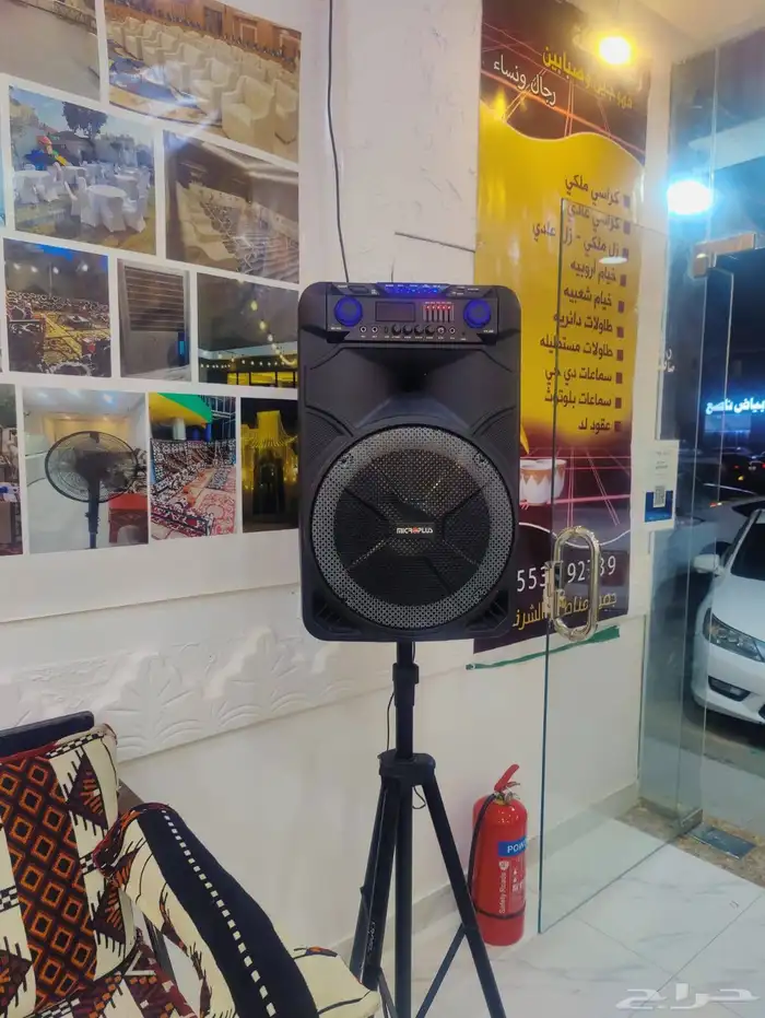 تاجير كراسي طاولات تاجير سماعات تاجير جلسات تاجير عقود لمبات 2