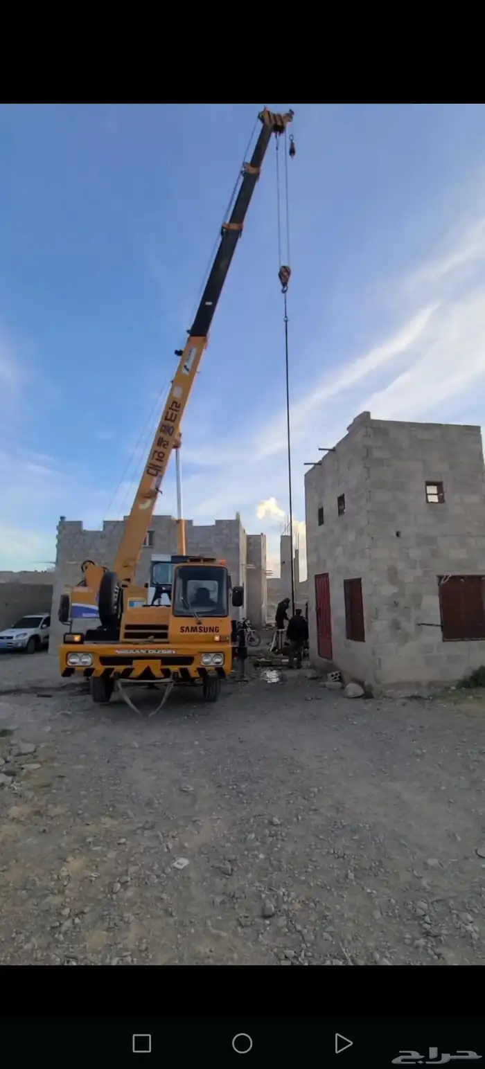 كرين رافعه باسكت كرين 7 طن سله عمال كرين 50 طن 20 طن 3