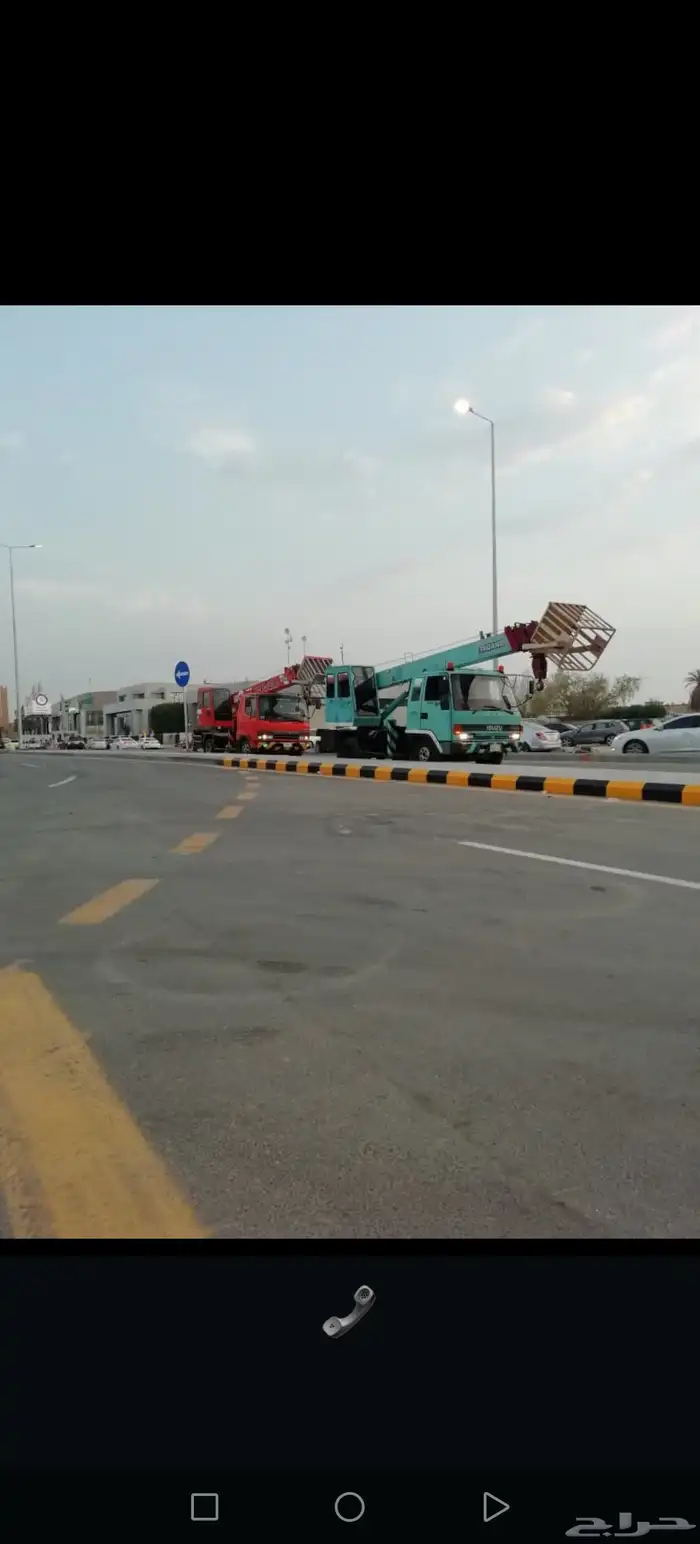 كرين رافعه باسكت كرين 7 طن سله عمال كرين 50 طن 20 طن 0