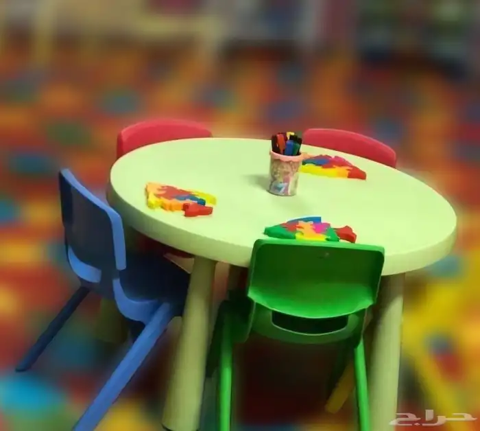 طاولة ايكيا للاطفال للحضانات والروضة والدراسة 2